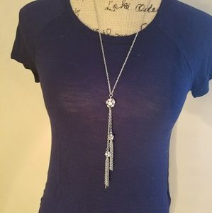 Long Gem Necklace